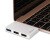 帝特DT-T0023 Type-C转vga接口转换器USB3.0苹果macbook扩展坞 银色