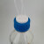 流动相液相溶剂瓶液相色谱试剂瓶HPLC瓶250 500 1000ml蓝盖试剂瓶 100ml透明含盖2孔