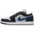 耐克（NIKE）Air Jordan 1 Low AJ1 黑灰蓝 低帮复古篮球鞋 DC0774-040女 35.5