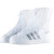 久瑞 JZH019 PVC中筒防雨鞋套 防滑耐磨防水鞋套 白色 XL(39-40) 