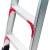 海斯迪克 铝合金人字梯 全加固工程梯 多功能折叠梯子1.5m五步梯