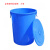 库达 蓝色塑料垃圾桶	大号 单位：个 货期：30天