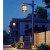 御舵中山灯具太阳能路灯新中式庭院灯3米户外防水led灯别墅花园高杆灯 款式一3米-市电款