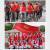 海柯帝 志愿者马甲 公益义工工作服红色背心 团队超市活动宣传服环卫工人工作服 马甲+帽子