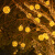 IGIFTFIRE定制户外防水藤球灯彩灯闪灯灯串满天星灯挂树球形树灯景观装饰灯 暖白 [20CM]高亮藤球不含插头