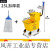 加厚大码洗拖把单桶甩干地拖桶商用手动挤压水车清洁车榨水 加厚黄色25升 拖把和手套