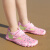 儿童沙滩鞋防沙赶海专用礁石鞋速干涉水溯溪户外跳绳攀岩防滑袜鞋 H2紫色 37