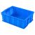 稳斯坦 WST074 加厚塑料周转箱 零件元件物流收纳箱物料收纳盒 450-160#480*356*170