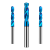 整体硬质合金钨钢涂层钻头超硬麻花钻直柄钻0.5-20 5.9mm*刃长25*总长50L 标准