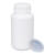 水杉大口瓶耐酸碱取样瓶空瓶广口瓶密封塑料瓶化学试剂瓶包装瓶 500ml-白色-配白色盖