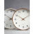星舵MJK北欧客厅挂钟绿色简约木质创意时尚钟表家用时钟摆件挂表 绿色有秒针 10英寸