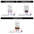 多高ineless 已接入米家app通断器无线遥控开关 随意贴/白色1开（需搭配通断器使用）