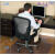 软PVC透明木地板保护垫 防滑防水防刮圆形地垫办公室电脑椅塑料地 波斯菊1.5mm 定制
