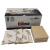 海绵砂纸75X100方形干磨机砂纸漆面打磨抛光植绒砂纸磨头 320#（60张盒）