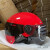 摩托车头盔碳纤维3认证电动车半盔男女通用防嗮四季透气卡其色 哑光黑色3C款 茶色镜片