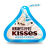 食芳溢HERSHE好时之吻KISS 82g组合牛奶黑曲奇奶香白巧克力零食 牛奶巧克力 袋装 1kg 82g