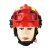 约巢消防头盔3C认证02韩式头盔森林消防战斗帽防火安全帽抢险救援头盔 普通森林头盔