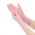 COFLYEE 手套多用途家务清洁耐用一次性丁腈加长洗衣防水 9寸pvc自封袋装30只M