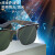 HKFZ电焊眼镜二保焊护眼焊工专用防打眼防紫外线防强光防电弧脸部防护 J01浅绿色眼镜