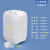 加厚食品级塑料桶水桶小方桶工业包装堆码桶化工桶10L升公斤kg斤 5L乳白色（4个）