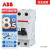 ABB空气开关 S202-C25 S200系列 2P微型断路器 10113643,T