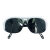 电焊面罩眼镜焊工眼镜面具轻便护脸透气防强光防打眼防烧脸电气焊 1面罩+3白镜+1绑带