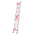 加厚铝合金伸缩梯便携升降梯长梯子10米6米7米8米9米梯子工程专用 12米4个厚自重42kg