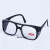 电焊眼镜护目镜玻璃平光透明黑绿灰色焊工焊接防护防强光用 98-6焊接