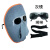 澳颜莱电焊面罩眼镜焊工眼镜面具轻便护脸透气防强光防打眼防烧脸电气焊 1白镜(不含面罩和绑带)