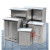 不锈钢配电箱柜户外防水控制柜400*500*200电气开关柜动力柜现货 300*250*160 201不锈钢单门