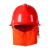 苏兴 97款消防头盔 消防帽子防火头盔防护头盔消防事故救援头盔 97红头盔