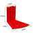 挡水板 L型红色地下室可移动防洪挡板活动式塑料挡板车库商场仓库地铁防洪水必备 52.8cm高外弯（3.95kg）