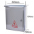 适用于户外防水不锈钢配电箱基业箱防水箱强电电气柜配电柜定做400*300 500*400*250