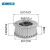 涨紧套同步轮铝合金带轮8M 32齿 内孔18/19/20/22/24/25/28/30/35 铝合金-32齿-8M-槽宽32-涨套孔25