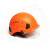 安吉安SF-06 安全帽搭配白色护目镜和3点式Y型带  橘色 1顶