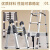 西林 竹节梯梯子 便携伸缩梯子 铝合金 直梯 14步 5.5米