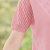 欧澜蒂诺 中老年女装夏季短袖T恤大码中年妈妈夏装洋气冰丝上衣40-50岁薄 粉橘 XL（适115-135斤）