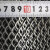 MDNG菱形钢板网护栏装修装饰加厚铁网格网钢丝安全防护菱菱形铁菱形格 孔10x20毫 厚2毫 1x4米