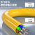 海奈 8芯MPO-LC光纤跳线母头B极性兼容MTP低损 1米 万兆单模OS2跳纤 40G/100G光模块集束 HN-M/L-801-SM