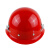 迈恻亦全脸防护红钢纸电焊面罩焊工专用安全帽式焊接面罩隔热耐高温焊帽 红色安全帽自带卡槽