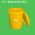 20升螺旋盖塑料包装桶级加厚水桶圆桶手提家用带盖黄色蓝色白 20升螺旋盖桶（白色）