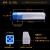 【中号】方管单支装管子雕刻刀钻头丝锥数控小铣刀透明塑料零件盒 φ6大×155L 50个起订