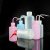 塑料洗瓶实验室用白头红头弯嘴安全冲洗瓶器挤压清洗瓶带刻度150ml 250ml  500ml 带刻度250ml粉色