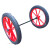 一  手推斗车轮劳动车环卫清洁灰斗车板车充气实心轮子胎轱辘套装外胎 26实心轮（套装 300-18充气轮(套装)