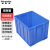 稳斯坦 周转箱塑料 加厚塑胶筐物料盒养鱼养龟物流收纳箱零件储物盒 9#540*409*365mm WST007