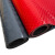 橡胶防滑地垫阻燃地胶垫车间仓库防潮防水地板垫走廊厨房塑料地毯 红色-方格厚2.6mm/克重3.9kg/平 1.8米宽*2.3米【一块】