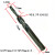 不锈钢用阶梯钻头 90度180度沉孔沉头钻头子母台阶二级钻咀M3-M12 d3.3*15L*D6*全长70(90度)