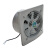 壁式轴流式风机耐高温低噪音厨房烧烤家用220V工业管道强风排风扇 FD-1807寸