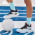 特步（XTEP）小鏖战1-V2篮球鞋男冬季新款室内外实战防滑球鞋耐磨减震运动鞋子 新白色/黑 45
