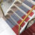 安达通 拉绒楼梯垫 实木台阶保护垫家用阶梯式台阶楼梯防滑隔音垫子 竖条纹深灰色30x100cm